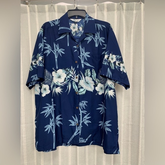 Alvish Other - Lavish Hawaiian Short Sleeve Camp Shirt Size XL‎
